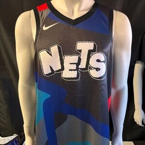 New mens large authentic Nike Brooklyn Nets City Edition basketball jersey